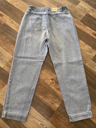 Jean bleu conique taille haute LEE Mom taille 8 petites made in USA - Photo 2/17