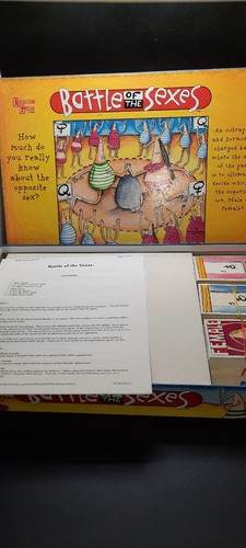 1997 Battle of the Sexes Board Game Complete - Picture 3 of 6