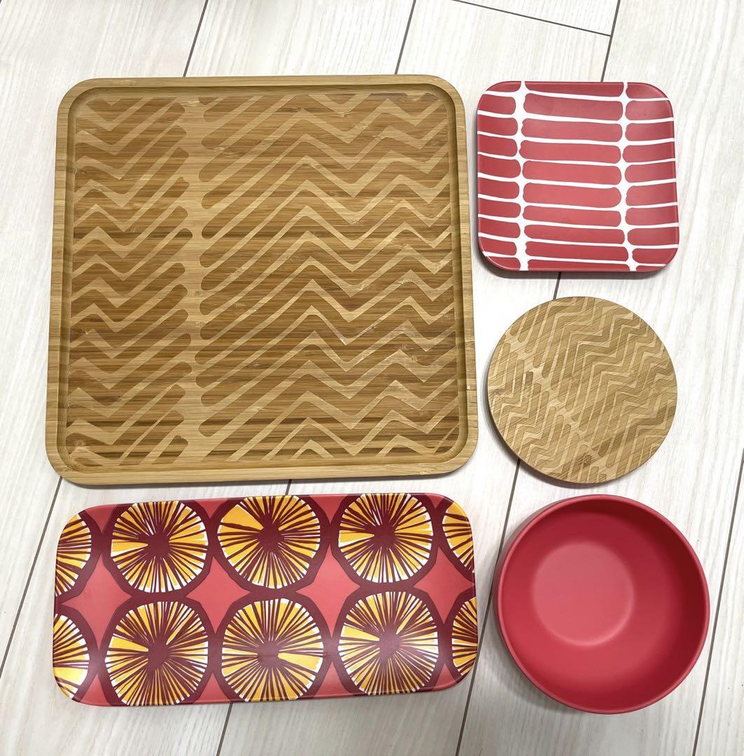 marimekko - marimekkoマリメッコ ターゲット target プレート 4枚セット Marimekko for Target サラダプレート 4枚セット（マリメッコ x