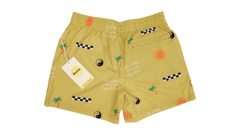 Duvin Plage Club Homme Icon Natation Court W/Cordon - DS17006SAN - Grand - Photo 2 sur 2