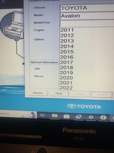 Diagnostic Code Reader Scanner For Toyota Lexus V18.00.008 Techstream Laptop - Picture 8 of 12