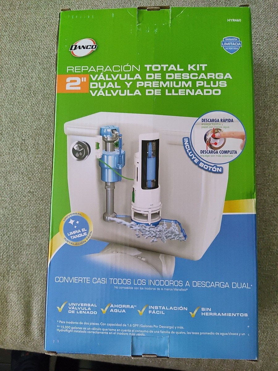 Danco HydroRight Toilet Repair Kit With Dual Flush Valve, 46 OFF