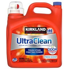 Kirkland Signature Ultra Clean HE Liquid Laundry Detergent, 194 fl oz 0.20 per gallon