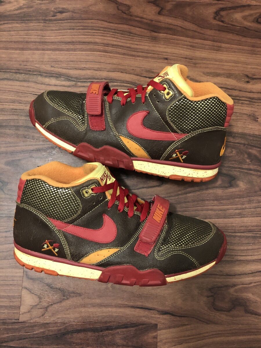 Nike Air Trainer 1 SB Huf Gold Digger Men's 13 US [306193 Nike Air Trainer 1 SB Huf Gold Digger Men's 13 US [306193