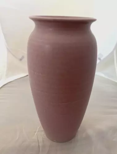Rookwood Pottery Vase Pink Berry Color Matte 8” 1922 XXII Gorgeous!