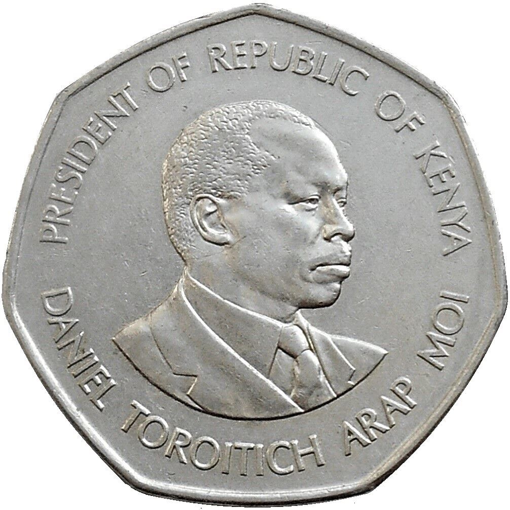 Kenya 5 Shillings Coin KM23a 1994 | eBay