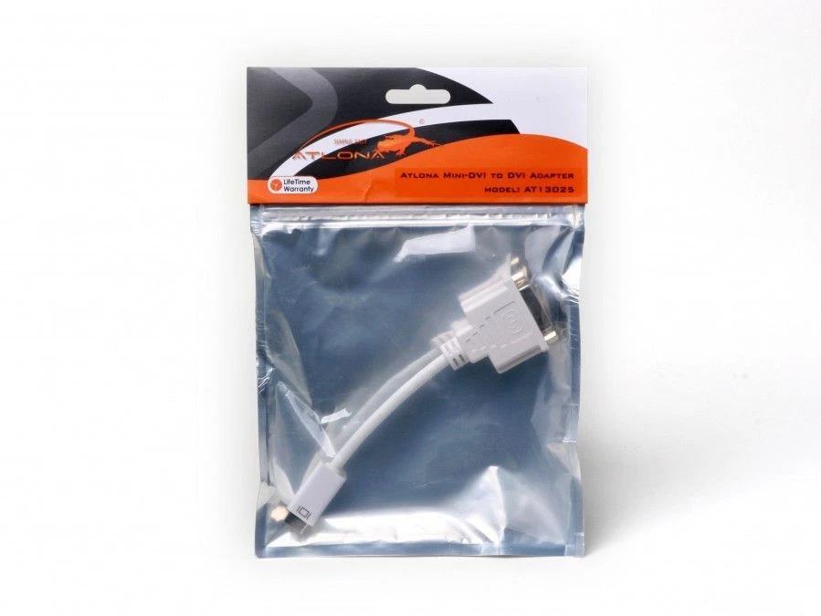 8in Mini-DVI Male to DVI Female Adapter for Mac Mini/iMac/MacBook - Image 2 of 2