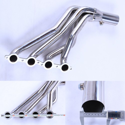 Stainless Steel Headers Manifold w/ Gaskets for Chevy GMC 07-14 4.8L 5.3L 6.0L - Bild 6 von 6