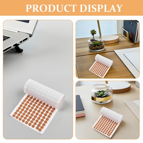 Cork Rubber Pad Protector Anti Slip Furniture Pads Cabinet Cushion Dots - Picture 12 of 12