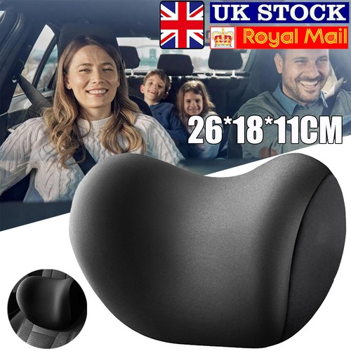 Car Seat Headrest Pillow Memory Foam Breathable Neck Support Cushion