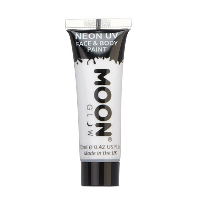 Moon Glow Neon UV Gesichtsfarbe Körperfarbe 12ml - Fluoreszierend Festival Make-up