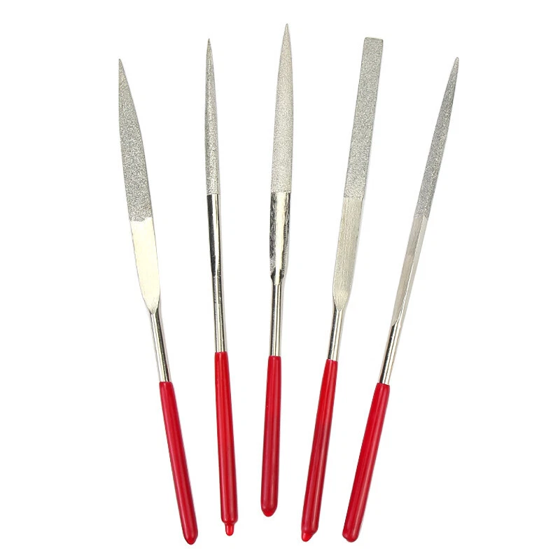 Diamond Needle File Set Precision Metalwork Craftwork Jewelry Tool 140/160/180mm - Image 2 of 4