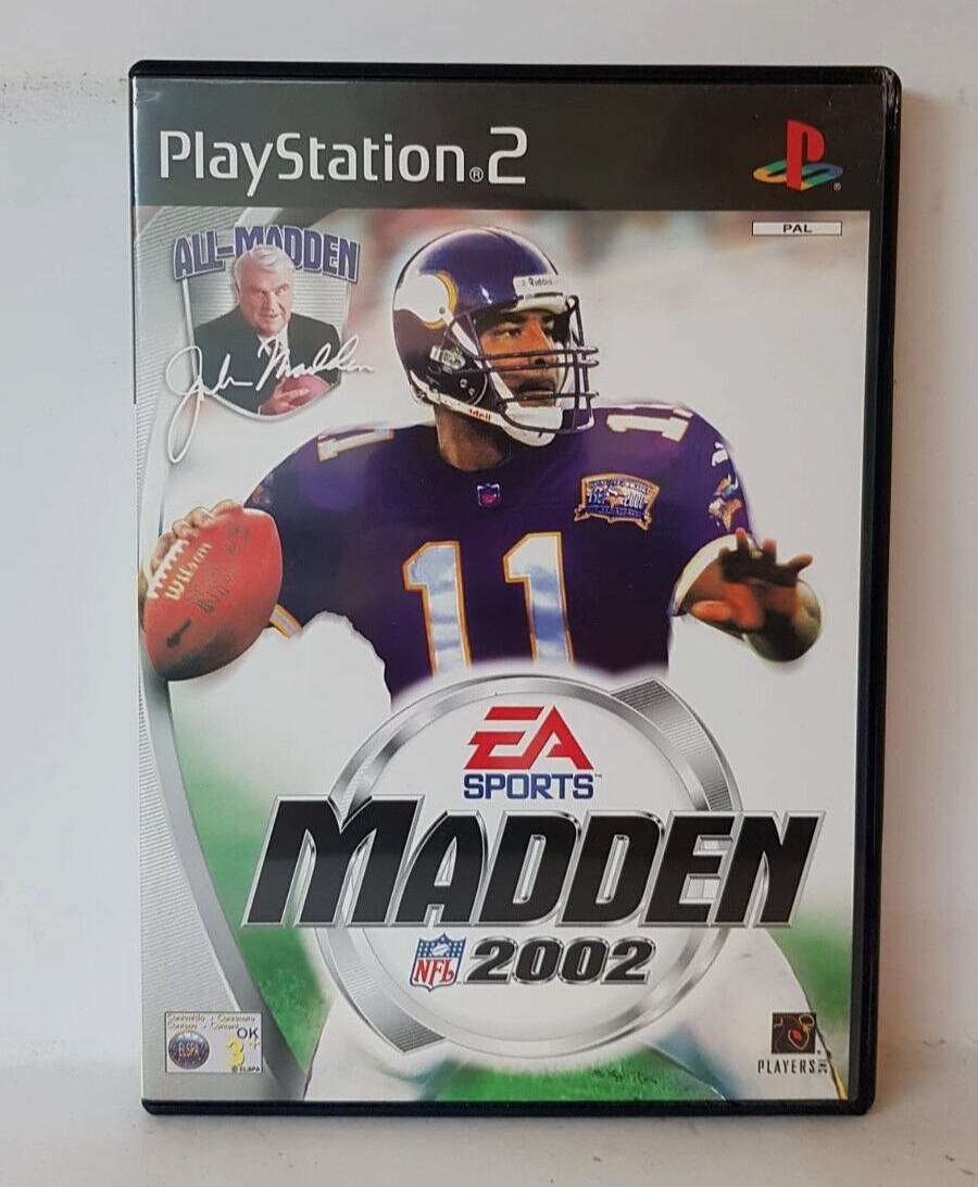 MADDEN NFL 2002 - PLAYSTATION 2 PS2