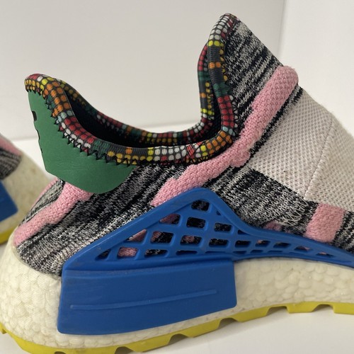 Size 10 - adidas NMD Human Race Trail x Pharrell Solar Pack 2018 - BB9531 READ - Picture 10 of 16