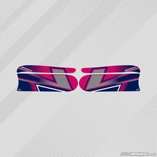KOSMIC 2015 STYLE M10 SIDE POD STICKER KIT - KARTING - JakeDesigns