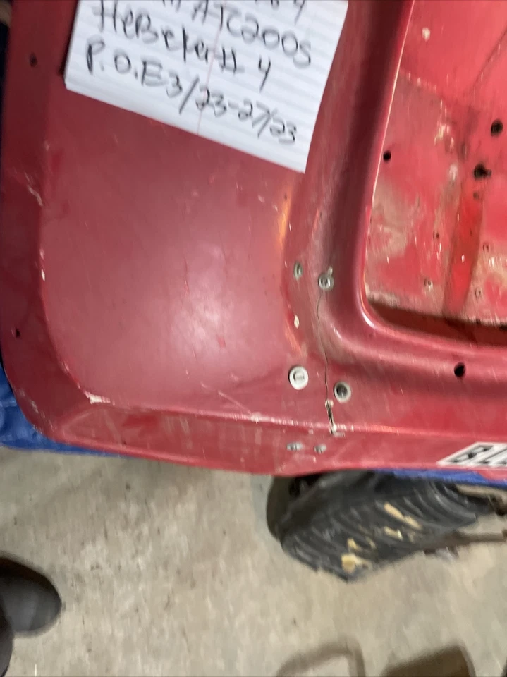 Honda ATC 90 1978 US 90 guardabarros trasero plástico 070 Foto 3 de 4