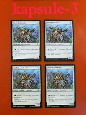 4x Verdant Automaton (LP-NM) | Aether Revolt | MTG Magic Cards