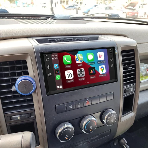 7" Car Radio GPS Navi Carplay For Dodge 2009-2012 RAM 1500 2500 3500 Android 15 - Picture 2 of 18