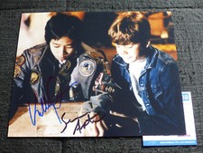 SEAN ASTIN & KE HUY QUAN signed autograph autographed DIE GOONIES in person ACOA COA