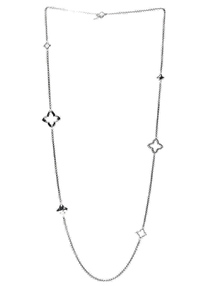 David yurman quatrefoil necklace deals