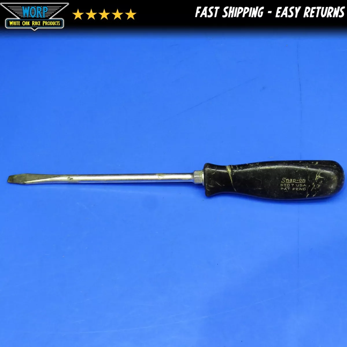 Snap on online flat head screwdriver
