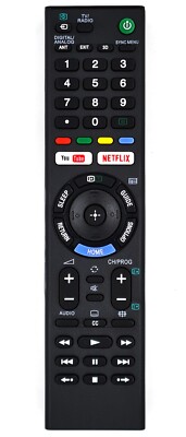 Ersatz Fernbedienung für Sony TV | KD-49XE7004 | KD49XE7005 | KD-49XE7005 |