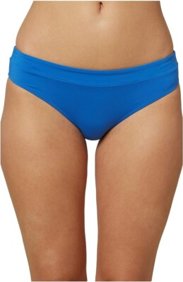 O'NEILL Women's Saltwater Solids Banded Bottoms, Strong Blue, MD (US 5-7)