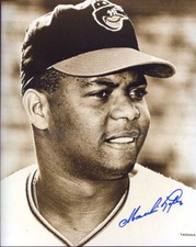 Marcelino Lopez (d.) (choice of 3 pixs) signed 8x10 photo INPER. -Orioles/ Phils