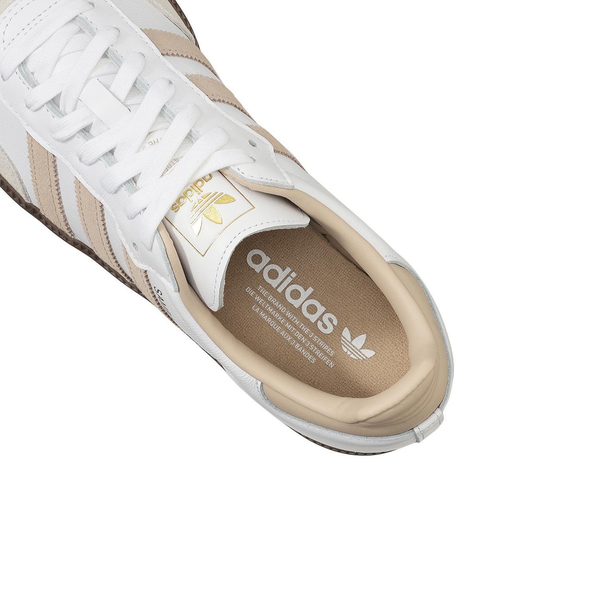 adidas Originals Samba OG Footwear White Brown JI0218 Men's adidas Originals Samba OG Footwear White Brown JI0218 Men's