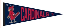 ST. LOUIS CARDINALS CUSTOM EXCLUSIVE COOPERSTOWN COLLECTION PENNANT 12"X30" 