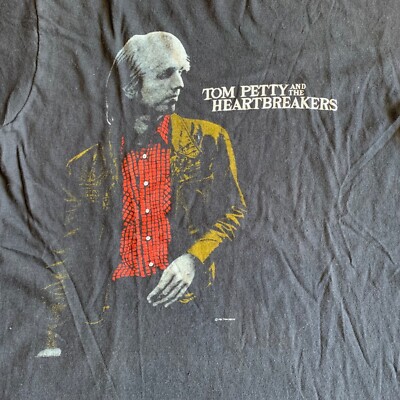 DEADSTOCK 1981 VINTAGE 80s TOM PETTY & THE HEARTBREAKERS CONCERT T