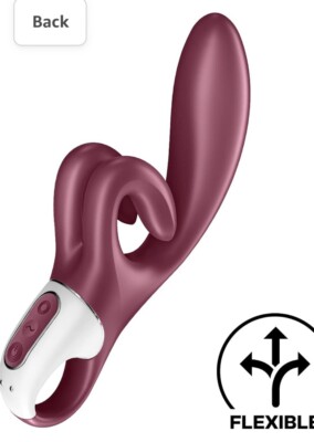 Satisfyer Touch Me silicone rabbit vibrator