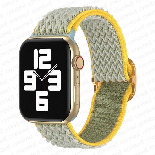 Elastic Nylon Strap for Apple Watch Series 7 Ultra 8 3 4 5 6 Se iWatch Band 45mm - Picture 57 of 58
