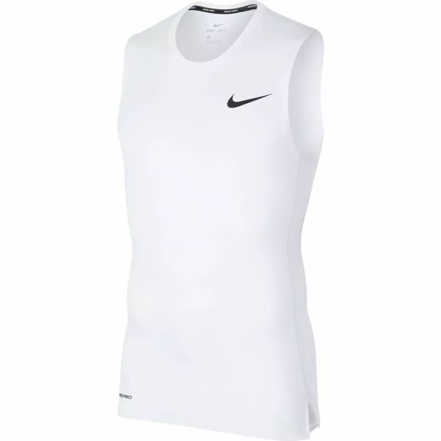 Nike Men's Pro Sleeveless Training Shirt Tank Top BV5600-100 White 