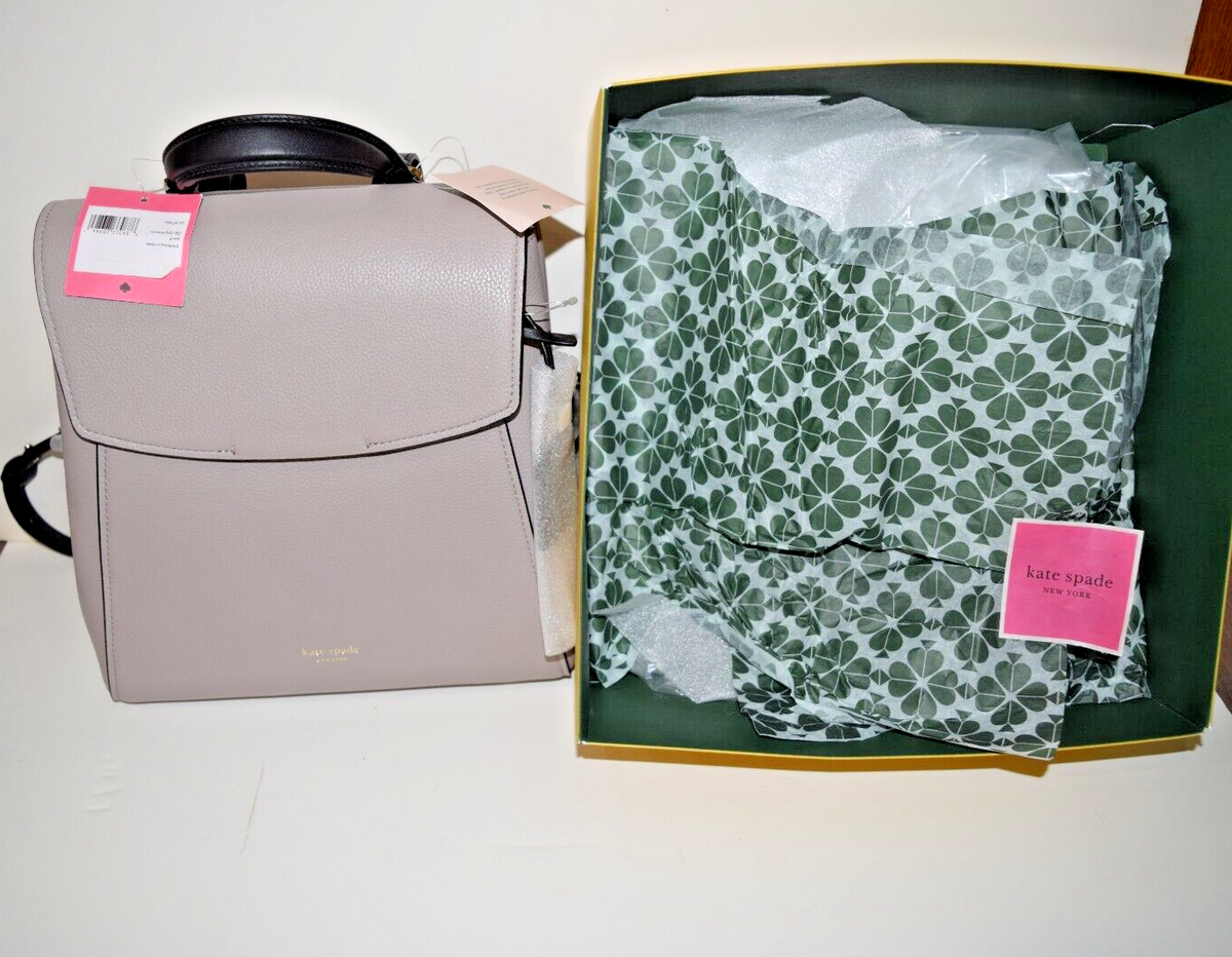 Kate Spade Grace Medium Backpack in Blush Kate Spade New York Chelsea Gingham Check Print Nylon Medium  main image 2