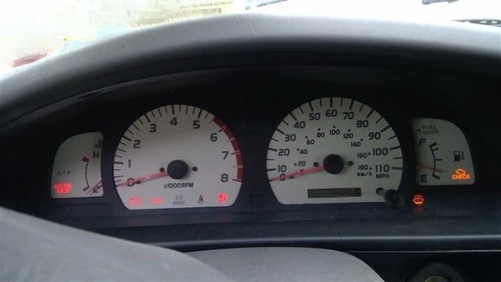 Toyota Tacoma 2001-2004 velocímetro medidores grupo MPH con tacómetro AT OEM Foto 2 de 4