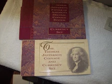 1993 THOMAS JEFFERSON COIN AND CURRENCY SET