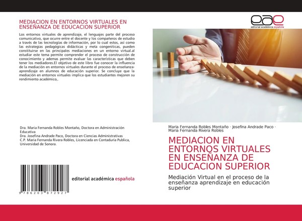 Mediacion EN Entornos Virtuales EN EnseÑAnza DE Educacion Superior Taschenbuch-image
