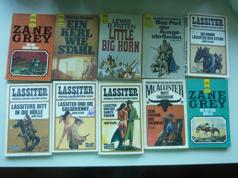 20 x Western-Taschenbücher (Konvolut) - Bild 1 von 2