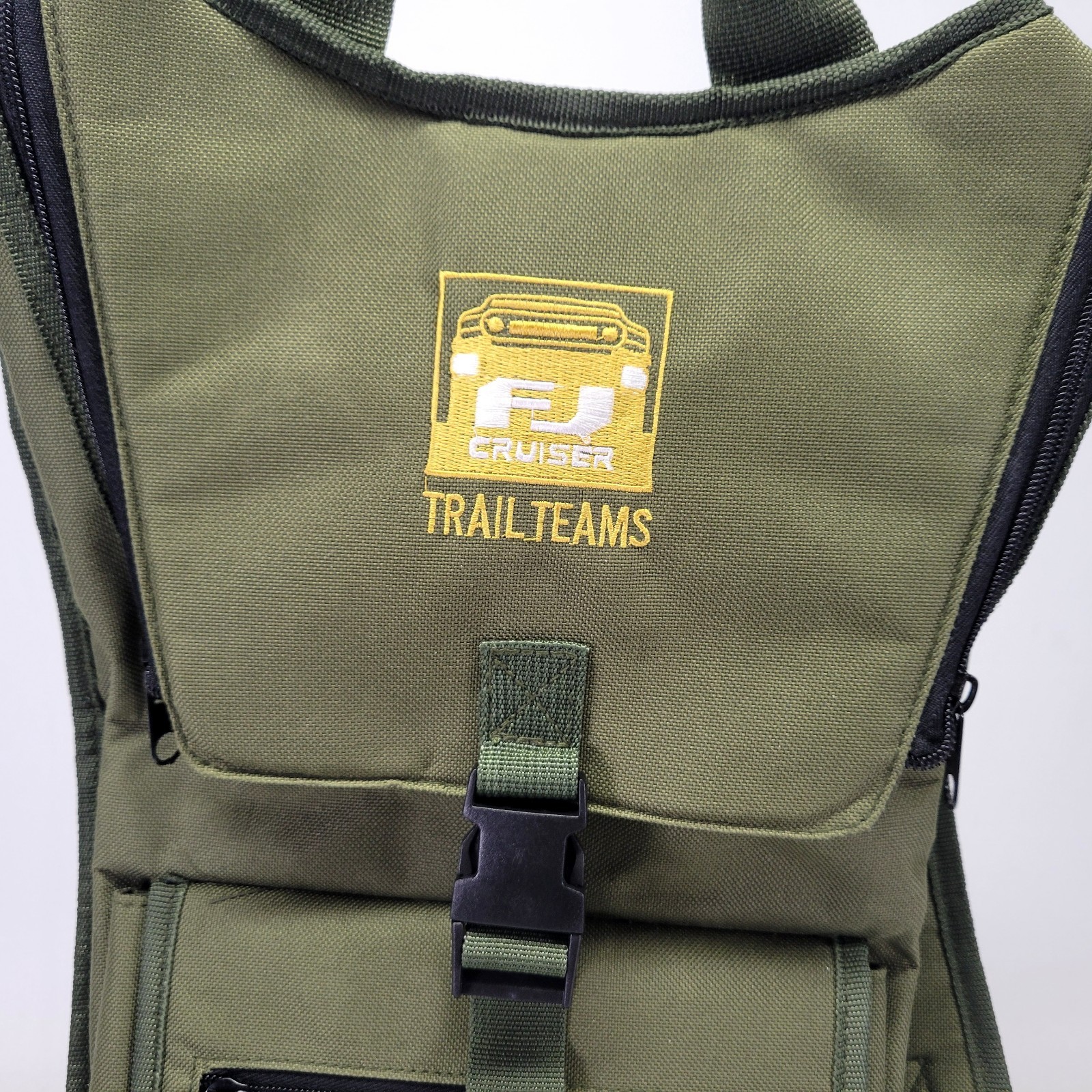 FJ Cruiser Trail Teams Hydration Backpack 3l Toyota Hiking Bladder Olive Green