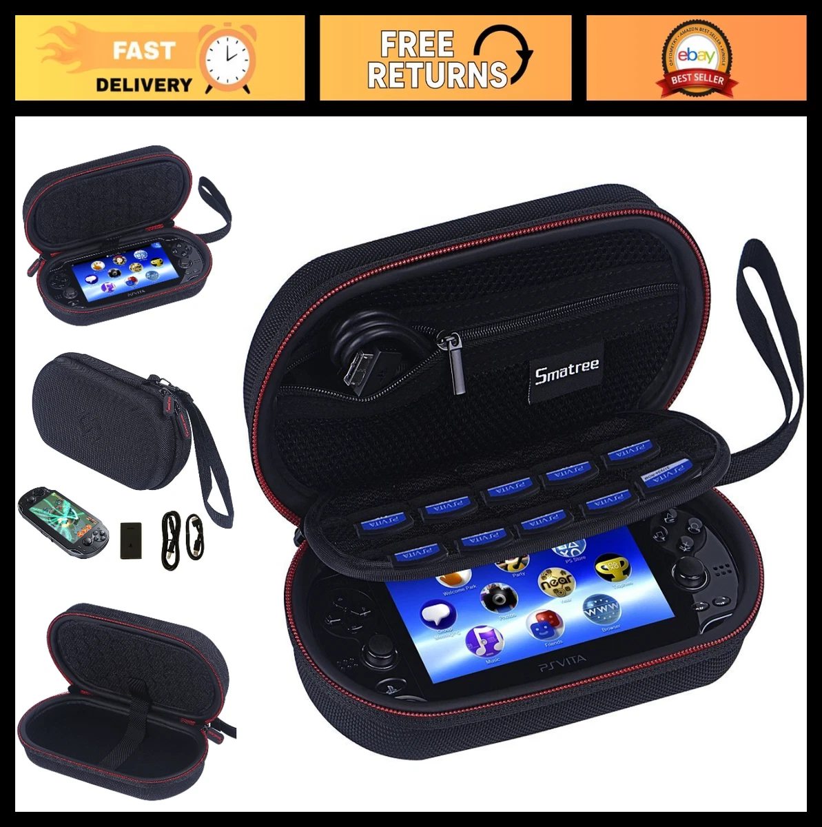 プレステビータケース Video Game Travel Cases Cases for Sony PlayStation Vita for sale