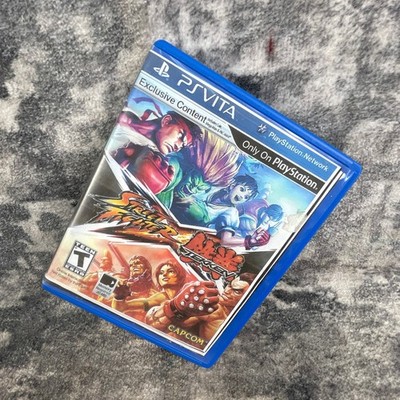 Street Fighter X Tekken Sony PlayStation PS Vita Game Capcom 55 Characters Ryu