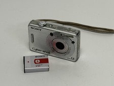 Sony Cybershot DSC-W70 7.2MP Digital Camera Silver - SEE DESCRIPTION