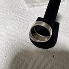 925 Sterling Silver Statement Ring Red Square Zircon Signed, Size 12.5 — photo 4