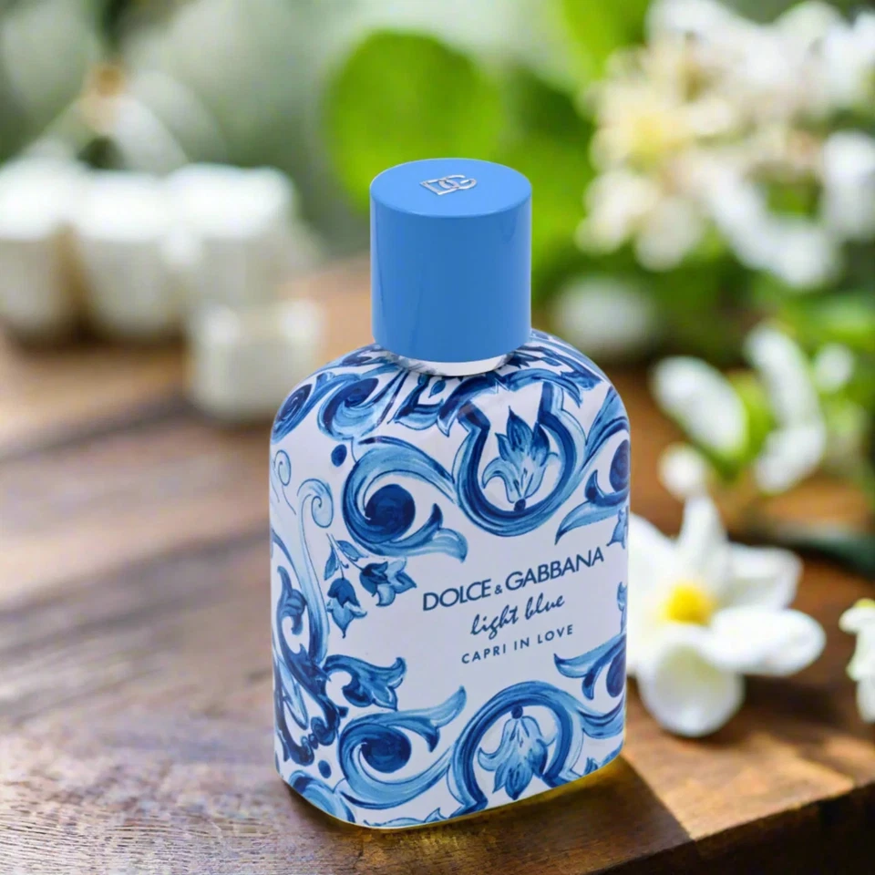 Capri in Love azul claro de Dolce & Gabbana hombres EDP 3,3/3,4 oz nuevo probador Foto 4 de 4