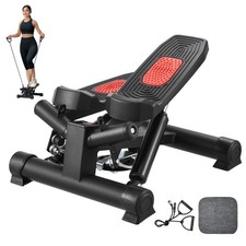 Mini Fitness Stepper with Full Body Bands Multiple Data Readouts