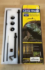Reptile Lamp Stand Adjustable 16.5 - 32.3 Inch Heat Lamp Stand, Reptile Light M