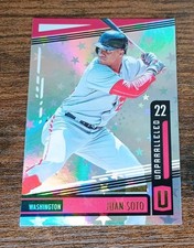  2020 Panini Unparalleled Astral #17 Juan Soto Nationals Mets