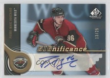 2005 SP Game Used Edition SIGnificance Gold 13/25 Pierre-Marc Bouchard Auto 0uj7