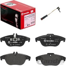 BREMBO BREMSBELÄGE + WK HINTEN passend für C/E-KLASSE W204 W207 + GLK X204